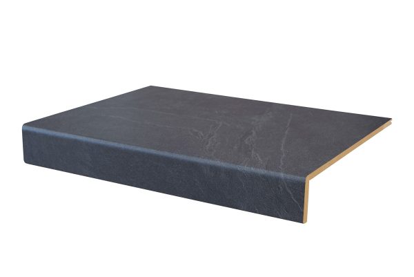 Trap Overzettreden - Leisteen Zwart 130 cm