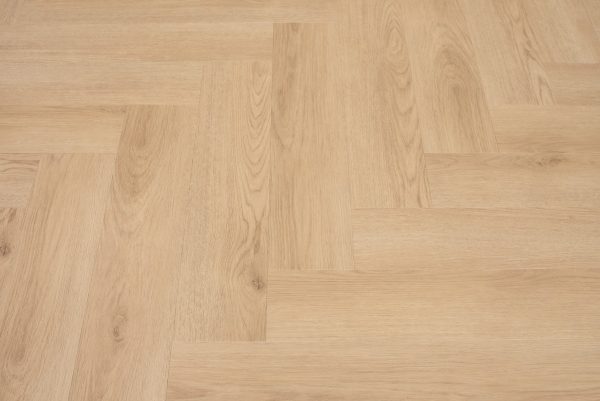 Visgraat - PVC Verlijmd - Natuur Eiken