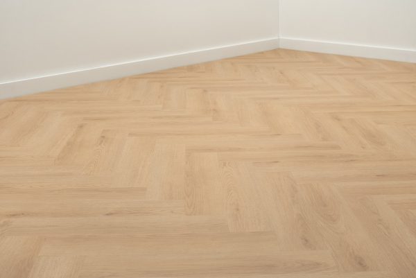 Visgraat - PVC Verlijmd - Natuur Eiken